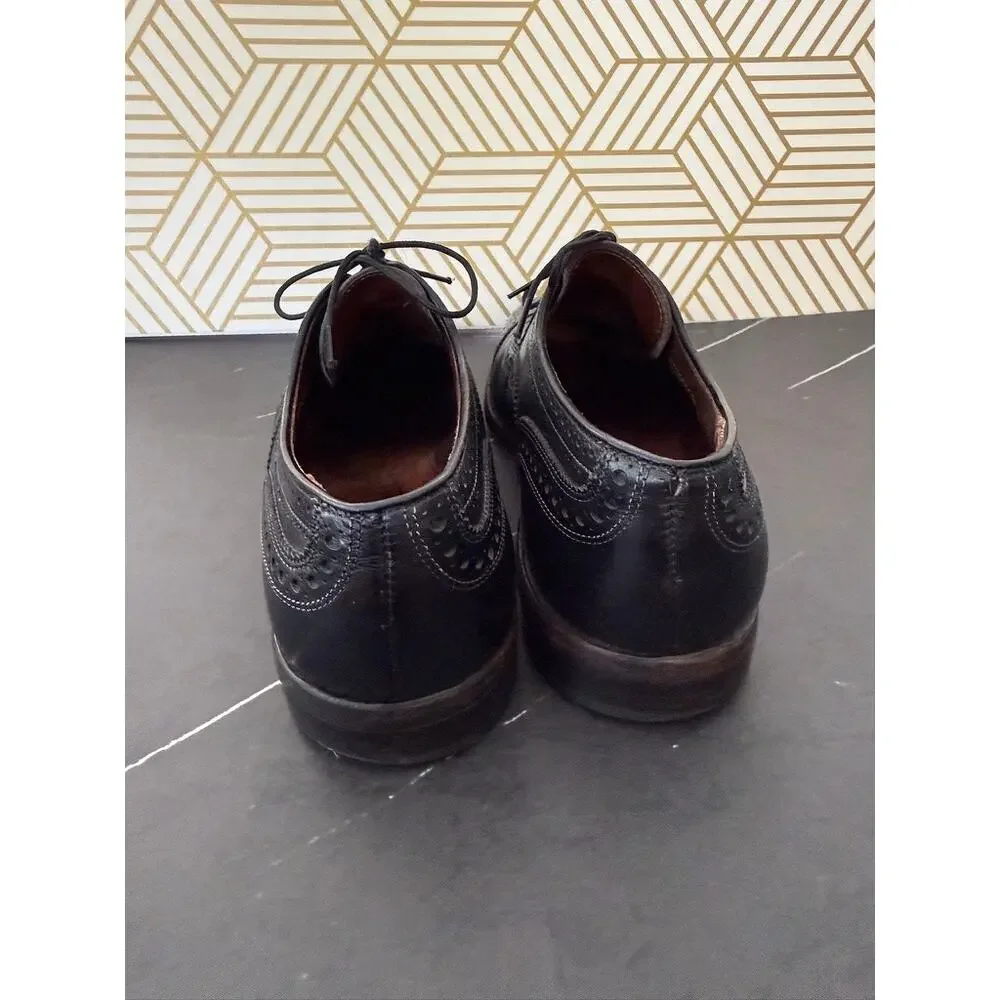 Allen Edmonds Men's Black Leather Oxfords | Size 9.5 B